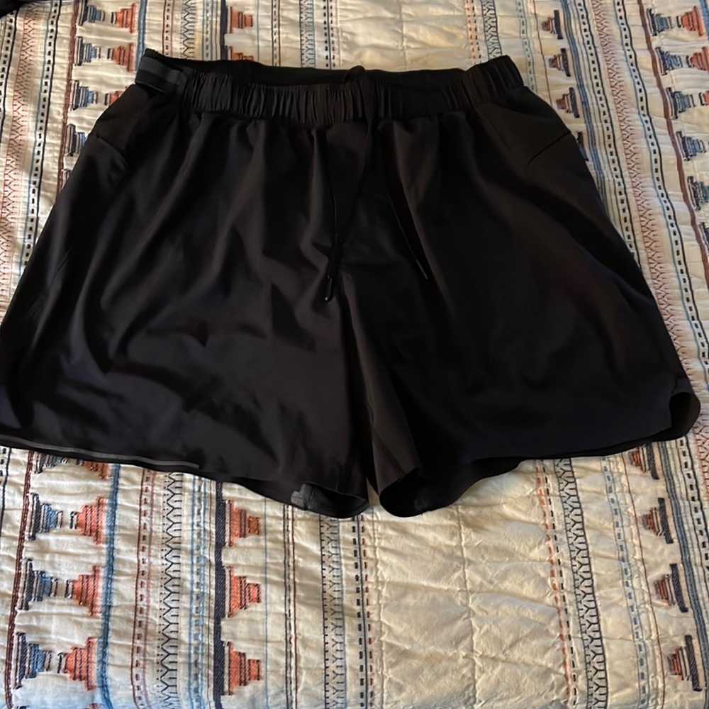 5” Lululemon lined workout shorts